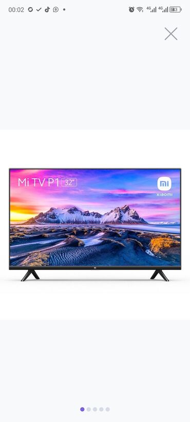 televizorların satışı: İşlənmiş Televizor Xiaomi LCD 32" HD (1366x768), Ünvandan götürmə