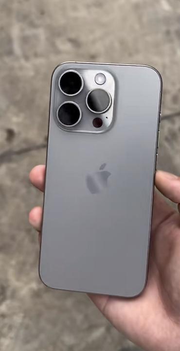 ucuz telefon iphone: IPhone 15 Pro, 128 GB, Natural Titanium, Zəmanət, Simsiz şarj, Face ID — 2