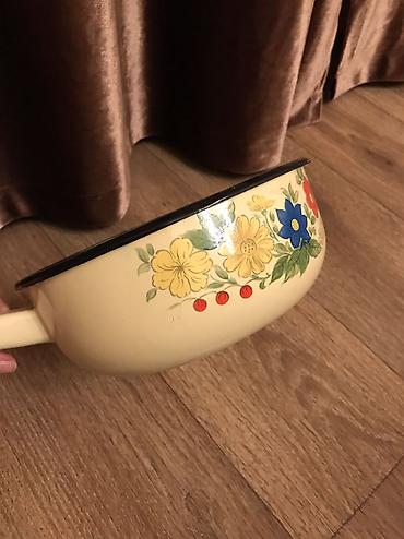 Другие аксессуары для кухни: Советский новый дуршлаг, эмалированный, плотный добротный и — 5