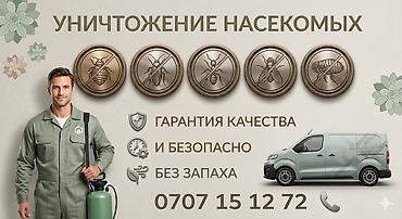 Клининговые услуги: Дезинфекция, дезинсекция, | Тараканы, Блохи, Вирусы, микробы, | Дома, Кафе, магазины, Транспорт — 1