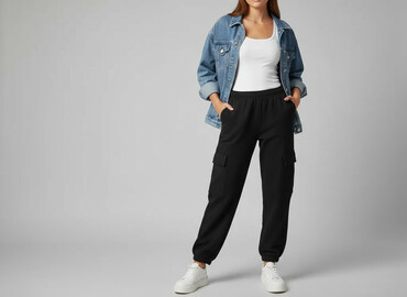 jeans cargo: Джинси жіночі, розмір S