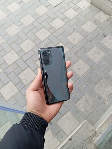 islənmis telefonlar: Poco F3, 256 GB, rəng - Qara, Düyməli, Barmaq izi, Face ID