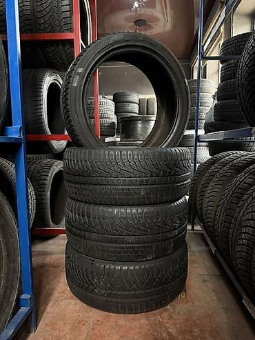 Унаа: Шиналар 245 / 40 / R 19, Кыш, Колдонулган, Комплект, Жеңил унаалар, Корея, Kumho — 1