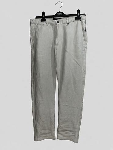 Шымдар: Мужские лён брюки-чино Climber by Cuno - Модель: Chino Relaxed Fit — 2