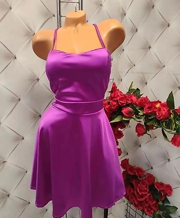 Haljine: ❤️❤️ satenske haljinice koje se pertlaju pozadi. 3000❤️❤️ — 15