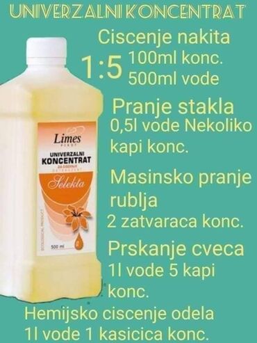 Kućna hemija i proizvodi za kuću: 🍀 UNIVERZALNI KONCENTRAT – Sve u jednom! Prirodno, efikasno — 2