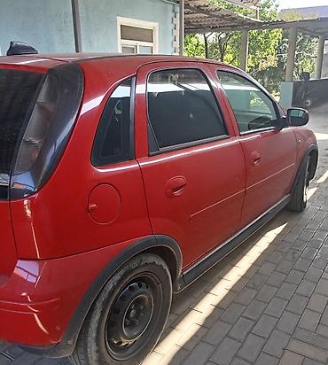 opel kupe: Opel Corsa C, hetçbek, qırmızı rəng. -rahat, təzə qoltuqlar Şəhər — 4