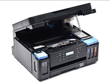 canon e414 printer: Canon rəngli ÇFQ (kopir/printer/skaner) – qara korpus, sərhədsiz foto — 1