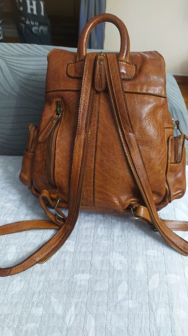 Рюкзаки: Рюкзак Hill Burry из натуральной кожи - Материал: натуральная кожа — 18