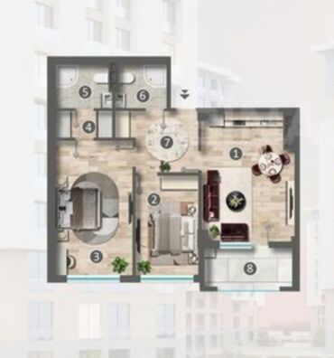 Аренда квартир: 3 комнаты, Новостройка, 95 м²