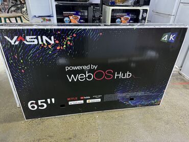 телевизор 8к: 🔥🔥СРОЧНАЯ АКЦИЯ 🔥🔥 И елевизор YASIN 65 webos hub яркий 65 дюймовый