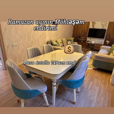 Divanlar: Masa ve oturacaq rəng seçimi var