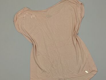 różowe t shirty damskie: T-shirt, Mohito, XS (EU 34), condition - Good