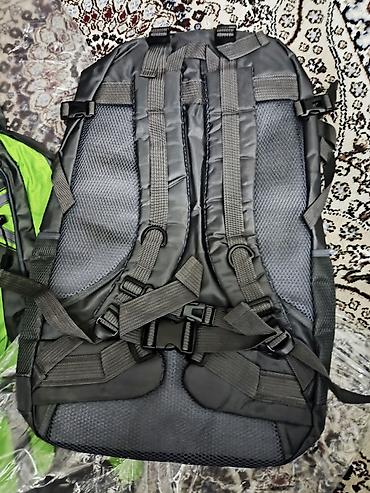 arctic hunter: Туристический рюкзак Huwai 60L, зеленый, синий, красный - Объем: 60 — 4
