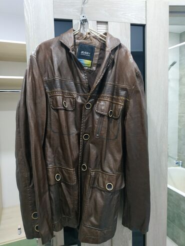 кожаные куртки в бишкеке: Куртка XL (EU 42), цвет - Коричневый