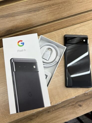 пиксель 8: Google Pixel 6, түсү - Кара