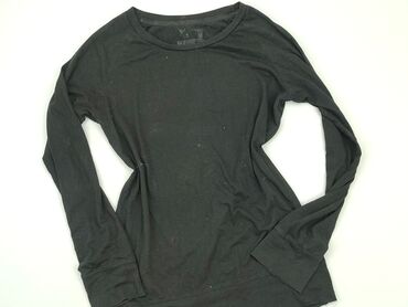 bluzki czarne długi rękaw: Блуза жіноча, S, стан - Задовільний