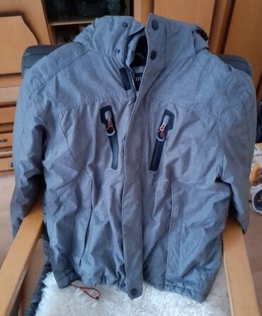 Zimske jakne: Muška siva jakna.XL(EU 54). veoma topla.Mere su na zadnjoj slici na lalafo.rs — 6 Zimske jakne: Muška siva jakna.XL(EU 54). veoma topla.Mere su na zadnjoj slici — 6
