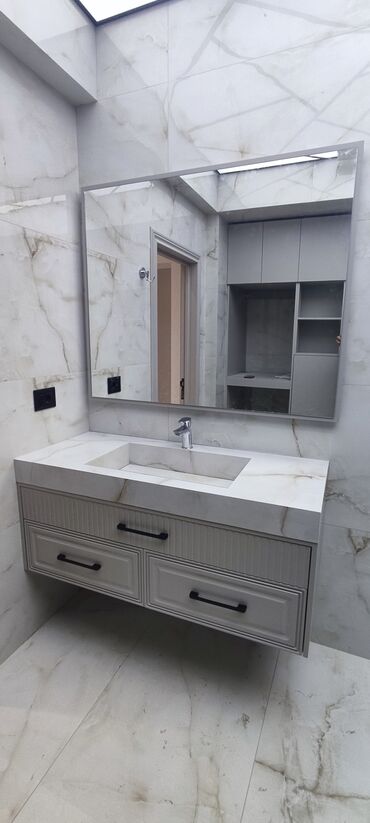 Sifarişlə dolablar: Banyo üçün xüsusi dizayn mebel və quraşdırma xidmətləri - Divara — 17