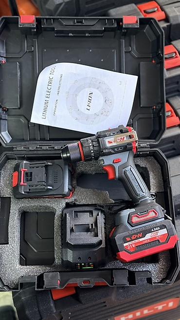 Аккумуляторный шуруповёрт/дрель D&amp;Y 21V Brushless в кейсе