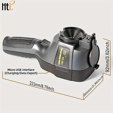 Digər ölçmə cihazları: Termal görüntü kamerası. Model: HTI HT-18+ Temperaturu ölçmək və — 8