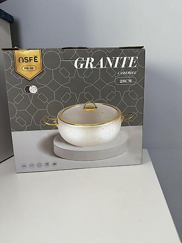 фигурки из осд: Кастрюля OSFÉ GRANITE casserole + набор пиал - Кастрюля из серии — 1