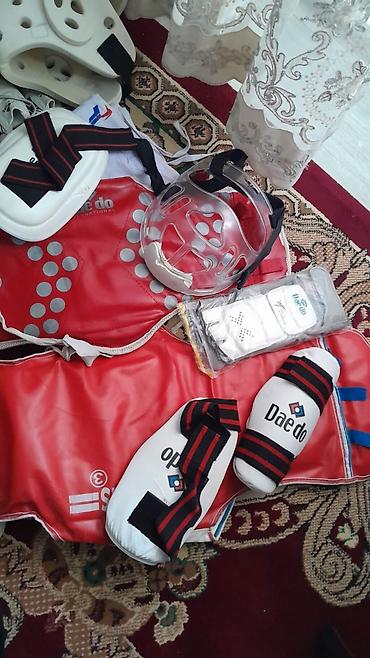magic mask: Taekvondo üçün tam avadanlıq dəsti Brendlər: Daedo, Adidas (kəmərlər) — 5