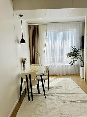 квартиры кб: 3 комнаты, 63 м², Аламедин-1 мкр Элитка, 12 этаж, Дизайнерский ремонт — 4