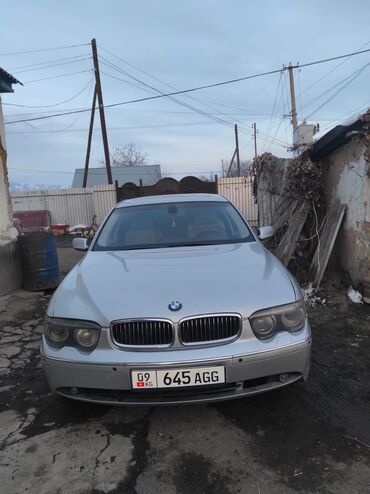 Транспорт: BMW 745: 2002 г., 4.4 л, Автомат, Бензин, Седан