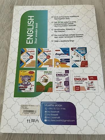 Testlər: İngilis dili Testlər 11-ci sinif, 2-ci hissə, 2023 il — 2