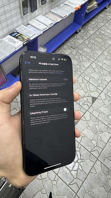 ipone x islenmis: IPhone 14 Pro Max, 128 GB, Qara, Face ID — 2