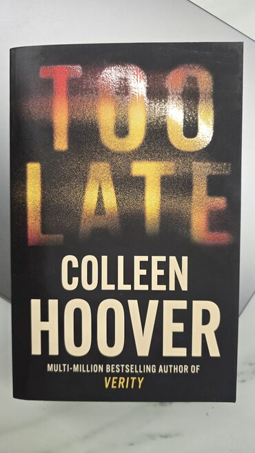 клей пистолет купить: Məhsul: Kitab – Too Late Müəllif: Colleen Hoover (Verity-nin çoxsaylı