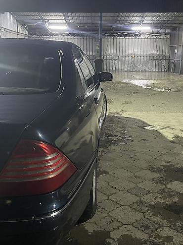 араба ош: Mercedes-Benz S-Class: 2001 г., 5 л, Автомат, Бензин, Седан — 5
