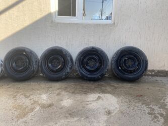 обмен машинами с доплатой: Железные Диски R 15 Toyota, Комплект, отверстий - 5, Б/у