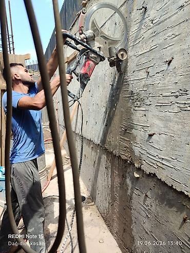 Beton işləri: Beton kəsmə xidməti - Divar, döşəmə və tavanlarda dəqiq və səliqəli — 12