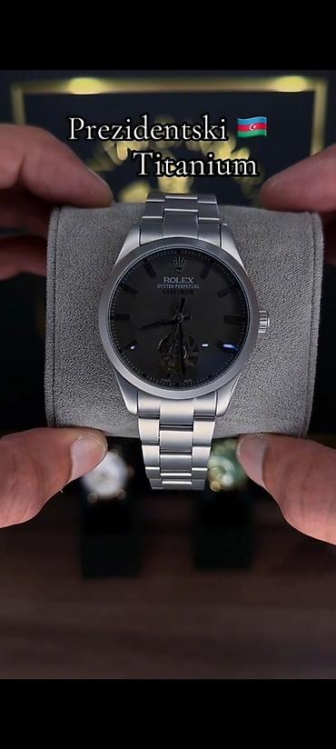 Titanium “Prezidentski” üslublu kişi qol saatı pul lazim olduğundan