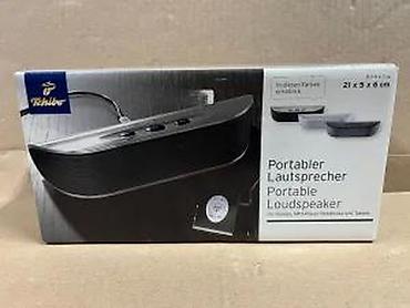 Zvučnici i stereo sistemi: Tchibo prenosivi zvučnik – kompaktan format 21 × 5 × 6 cm - Praktičan — 9