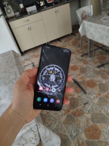 a 20 s: Samsung Galaxy A10s, 32 GB, rəng - Göy, İki sim kartlı