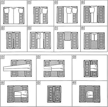 Ostali proizvodi za kuću: Ploča za brzo i ravnomerno savijanje odeće - Praktičan alat za — 6
