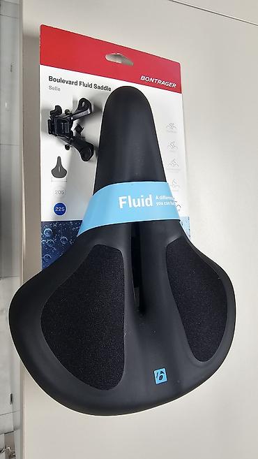 Седло для велосипеда Bontrager Boulevard Fluid Saddle (ширина 225 мм)