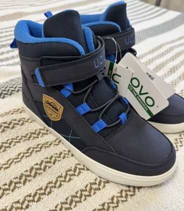 сапоги зимние женские натуральная кожа натуральный мех распродажа: Детские утеплённые кеды/ботинки UOVO - Модель: UOVO Boots, высокий