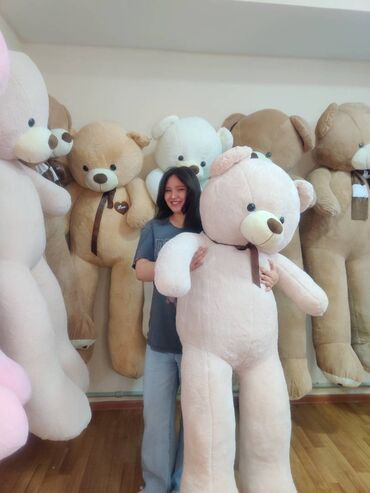 Игрушки: 🧸Мишка 160см 🔥🔥🔥 Бесплатная доставка! 🧸60 см 1000 сом (Бесплатная — 8