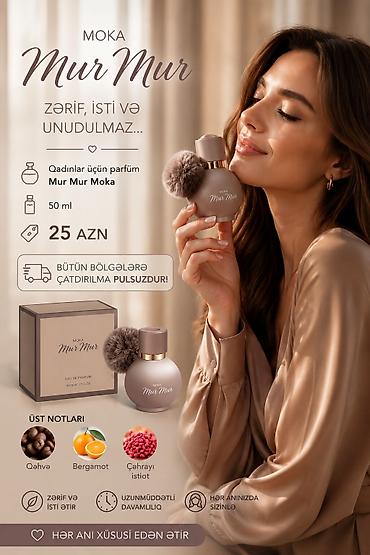 nigella mix nwork: Mur Mur Moka – zərif, isti və unudulmaz qadın parfümü - Həcm: 50 ml - — 1
