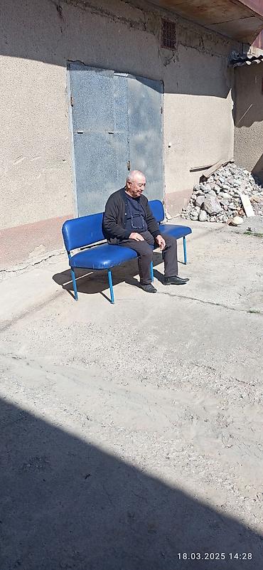 качалка сдения: Продаю скамейки со спинками длина 1,80см высота 80см от пола до верха — 4