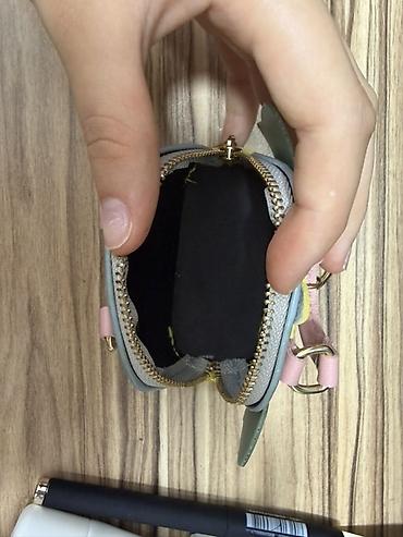 bijuteriya instagram: Rəngarəng mini aksessuar/kiçik çanta–açarliq - Material: teksturalı — 6