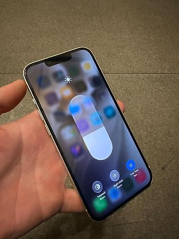 iphone хs: IPhone 13, Б/у, 128 ГБ, Белый, Защитное стекло, 100 % — 3