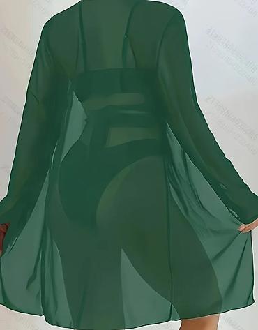 марина хилс: Раздельный купальник, С накидкой, XL — 3