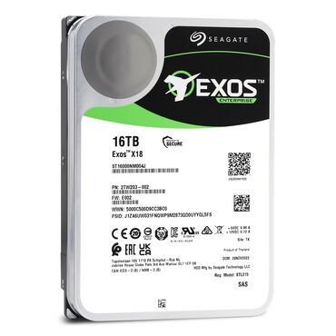 işlənmiş hard disk: Daxili Sərt disk (HDD) Seagate, > 8 TB, 3.5", İşlənmiş