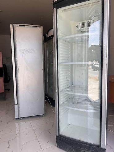 Soyuducu avadanlığı: - Şüşə vitrinli, tək qapılı kommersiya soyuducuları - Həcmlər: 50 — 8