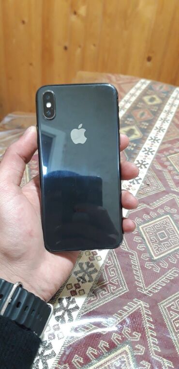 iphone 5 black: IPhone X, 64 ГБ, Черный, Отпечаток пальца